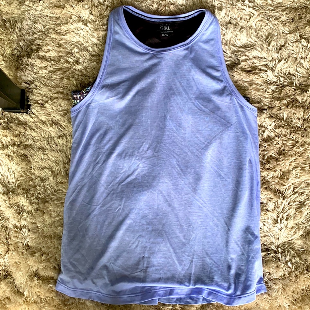 Athleta tank with sports bra